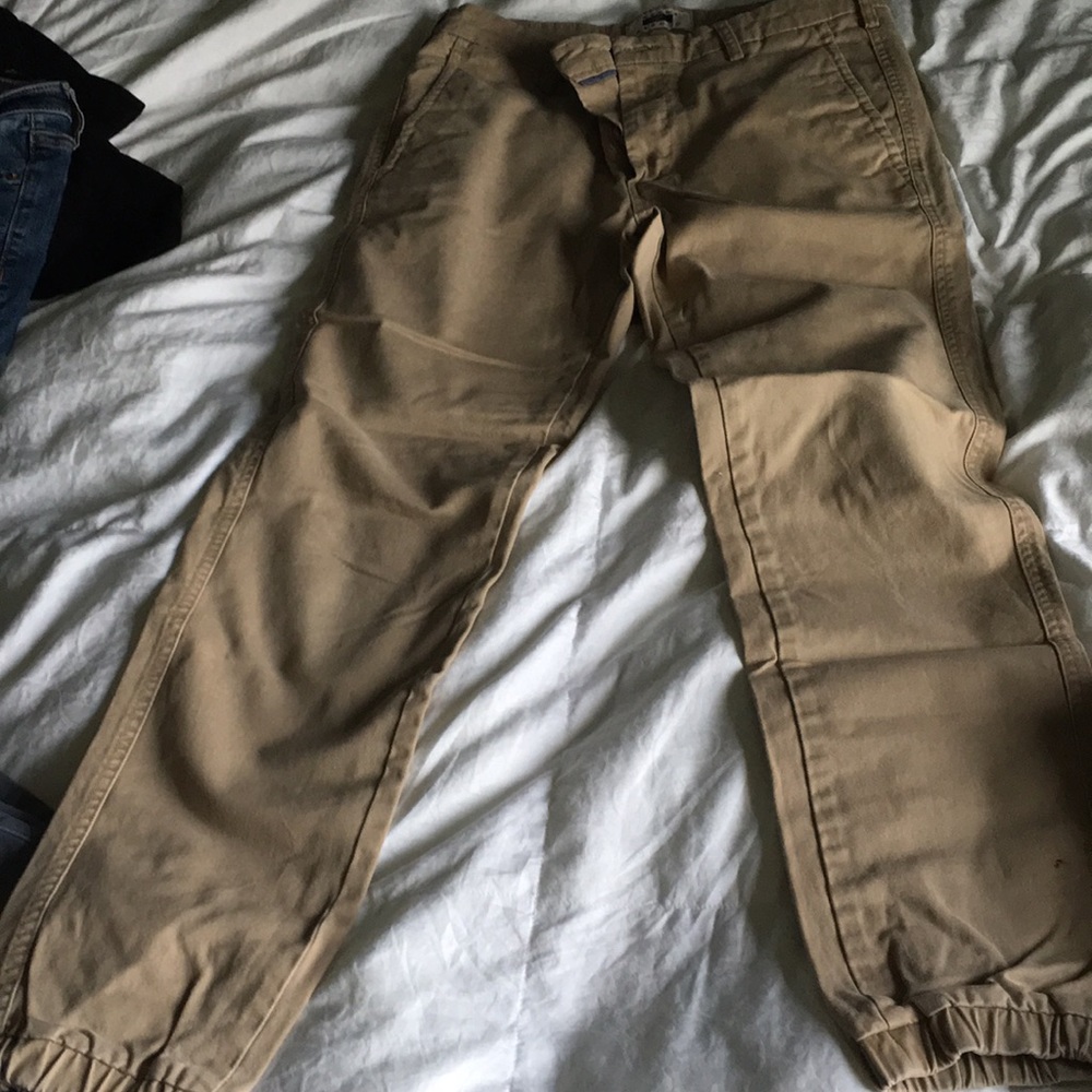 Khaki Joggers